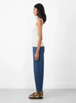 Heart Tank Top Undyed<Baserange Hot