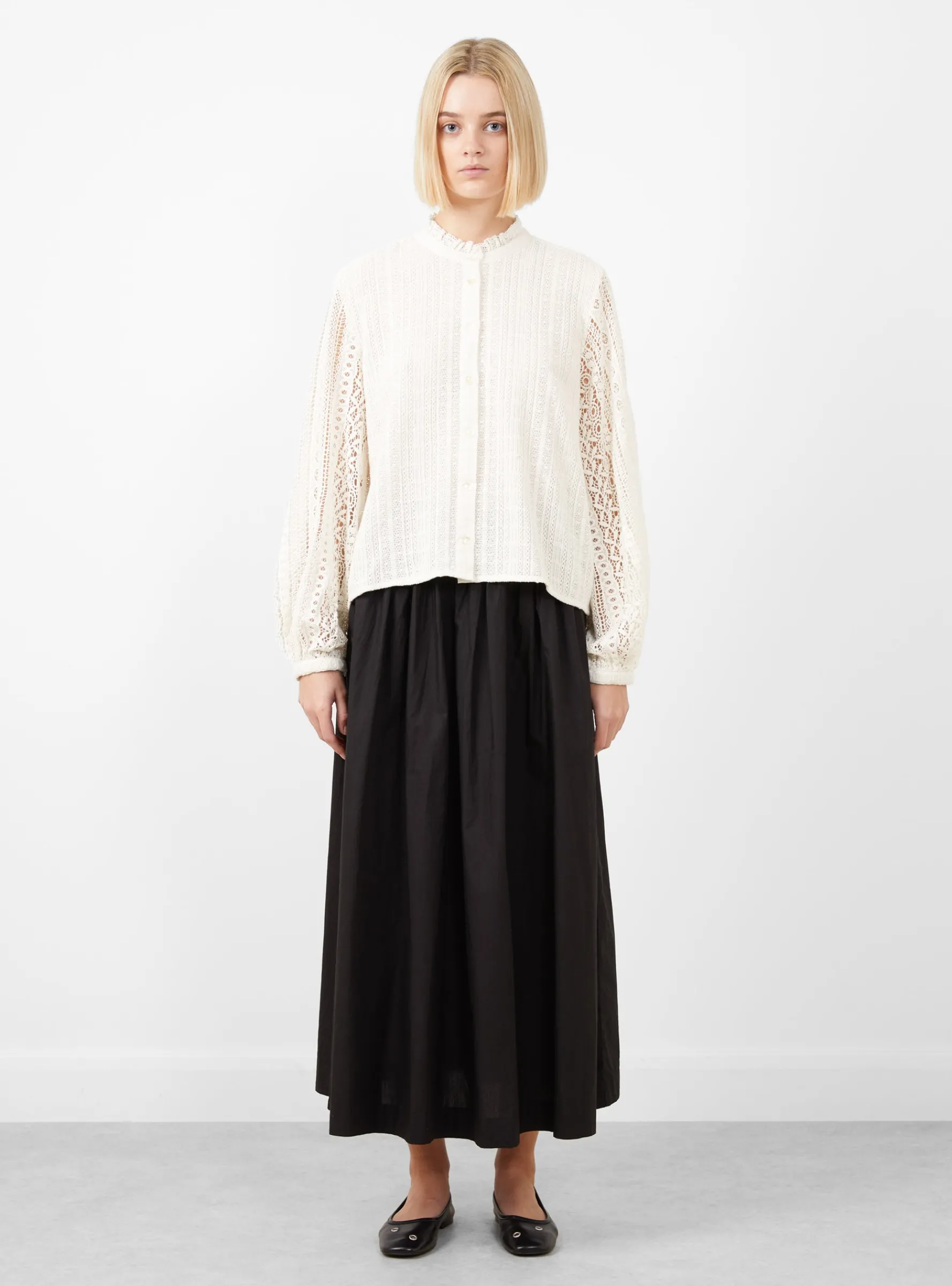 Heavenly Shirt Off White<Skall Studio Best