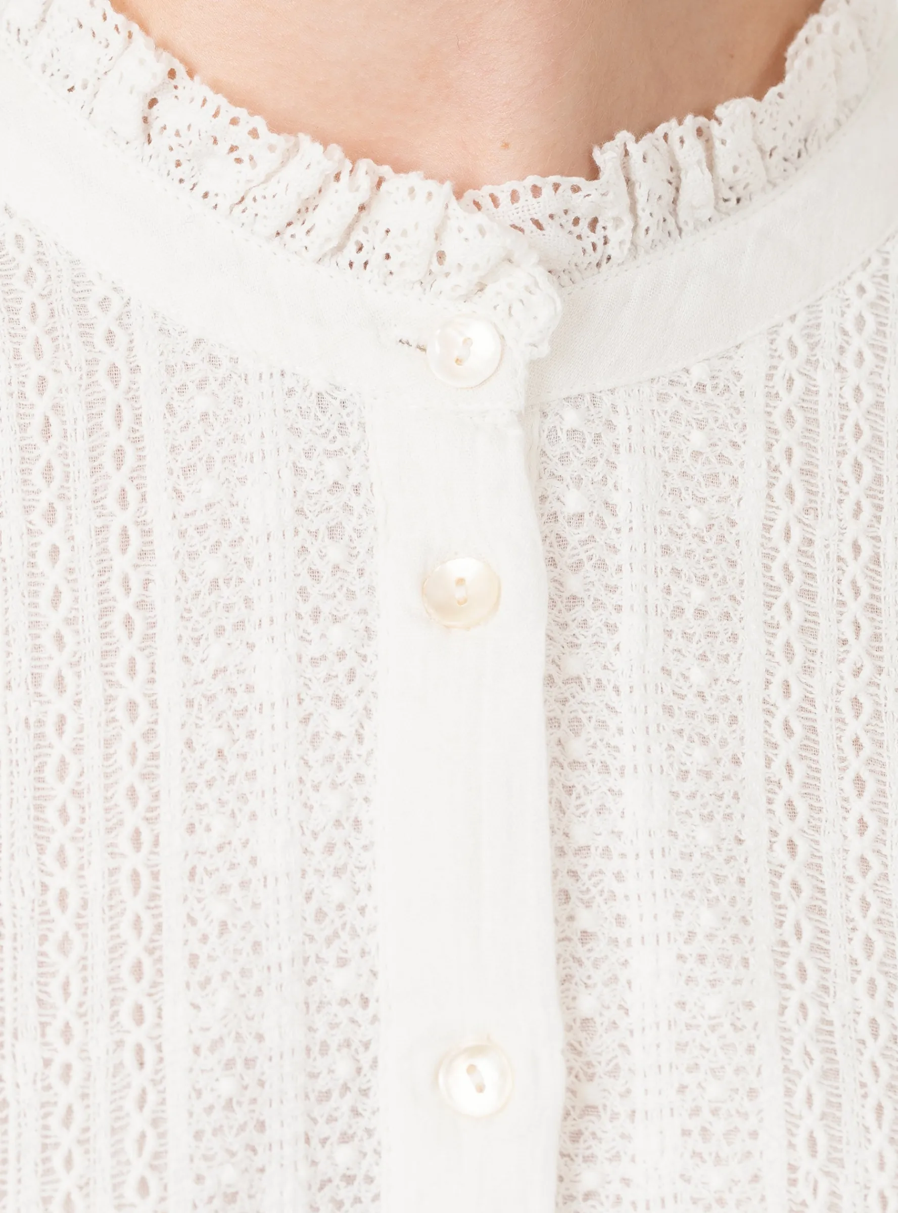 Heavenly Shirt Off White<Skall Studio Best