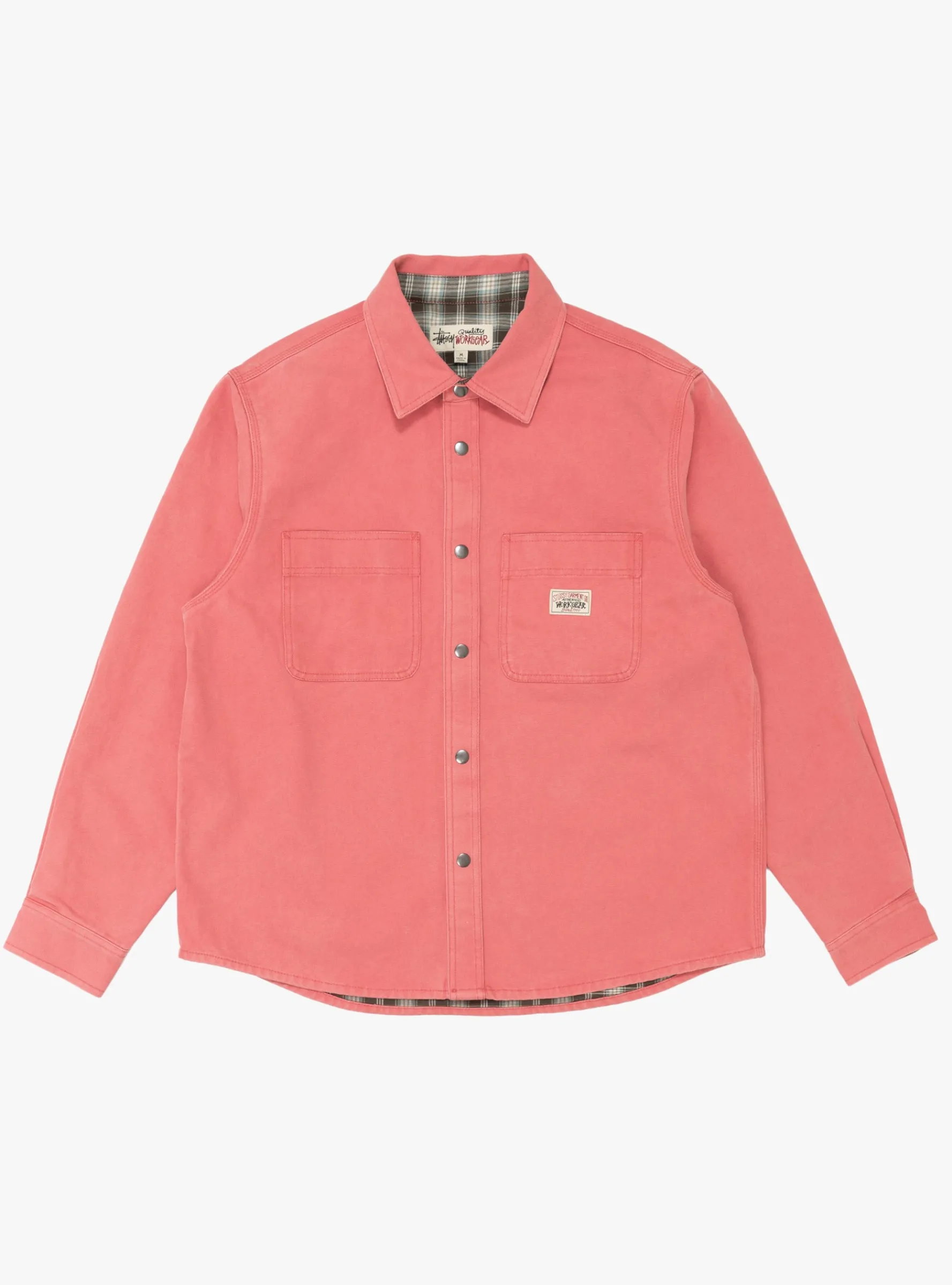 Heavy Washed Canvas Shirt Berry<Stüssy Sale
