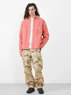 Heavy Washed Canvas Shirt Berry<Stüssy Sale