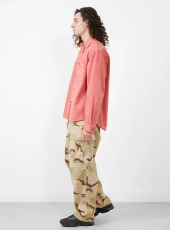 Heavy Washed Canvas Shirt Berry<Stüssy Sale