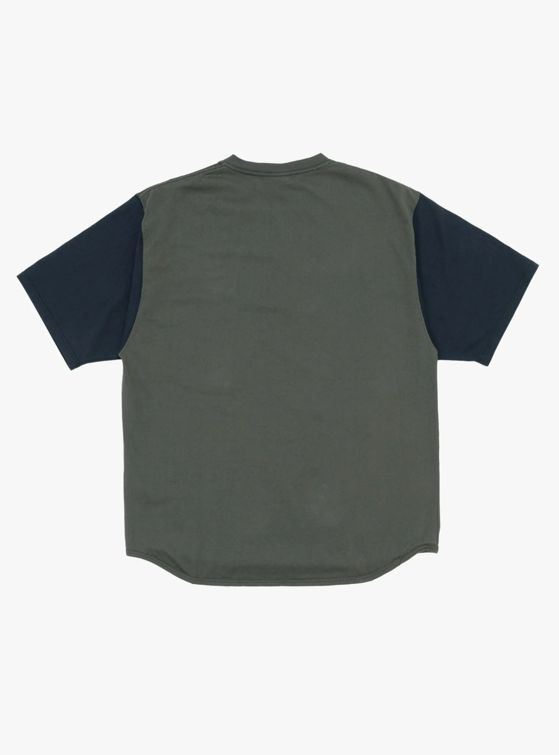 Henleyneck Baseball Tee Charcoal and Navy<Sedan All-Purpose Sale