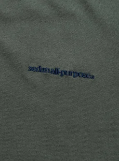 Henleyneck Baseball Tee Charcoal and Navy<Sedan All-Purpose Sale
