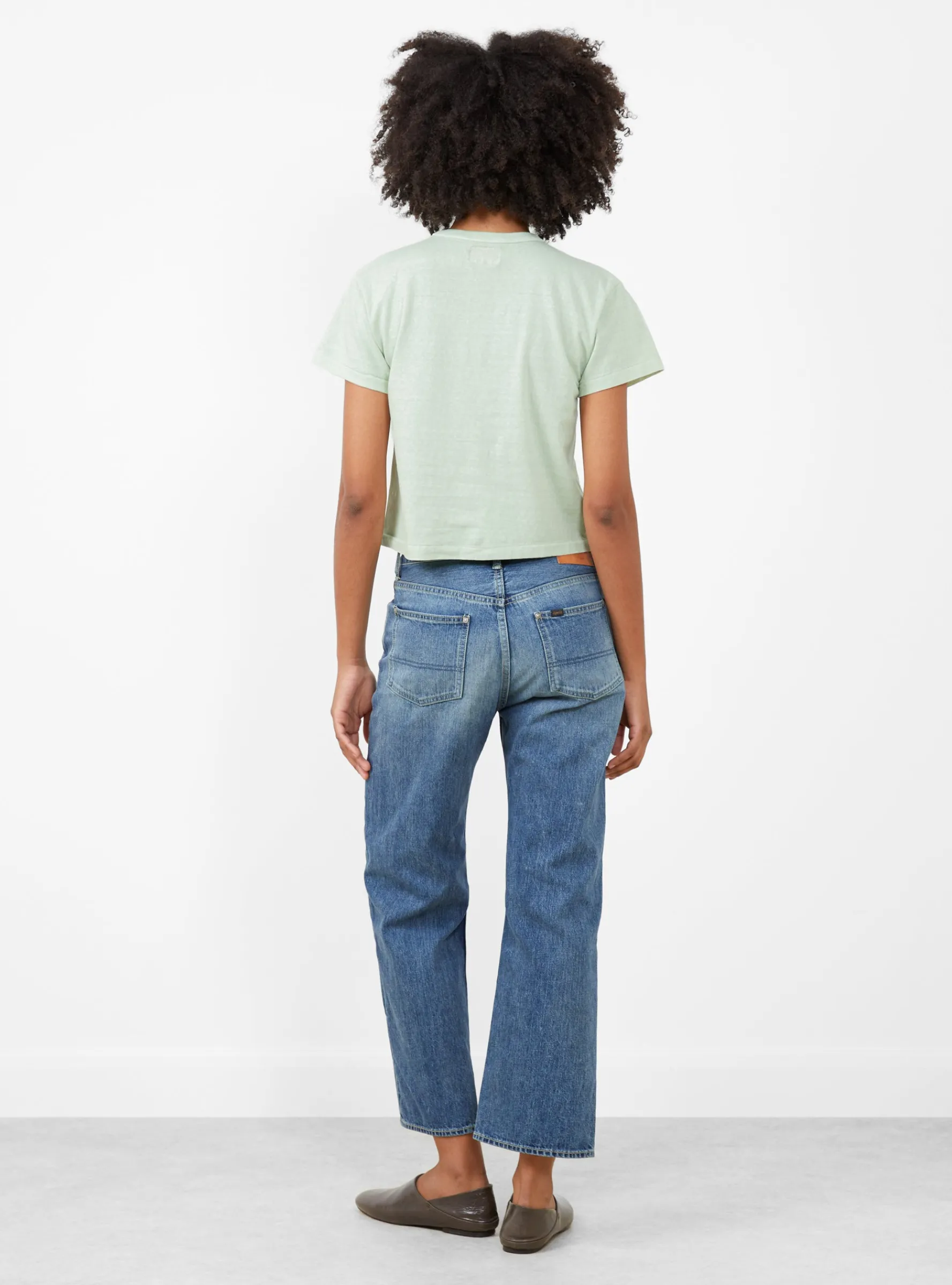 Hi'Aka Pigment Dye Shortsleeve T-Shirt Sea Foam<Sunray Sportswear Fashion