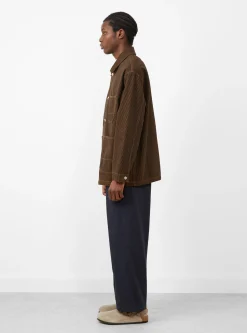 Hickory Stripe Ezra Jacket Rust<Polar Skate Co. New