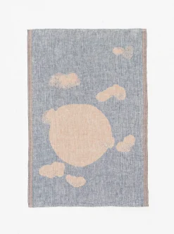 Hietsu Towel Blue & Cinnamon<Lapuan Kankurit New