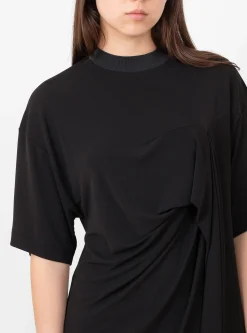 High Twist Smooth Jersey Top Black<TOGA ARCHIVES Sale