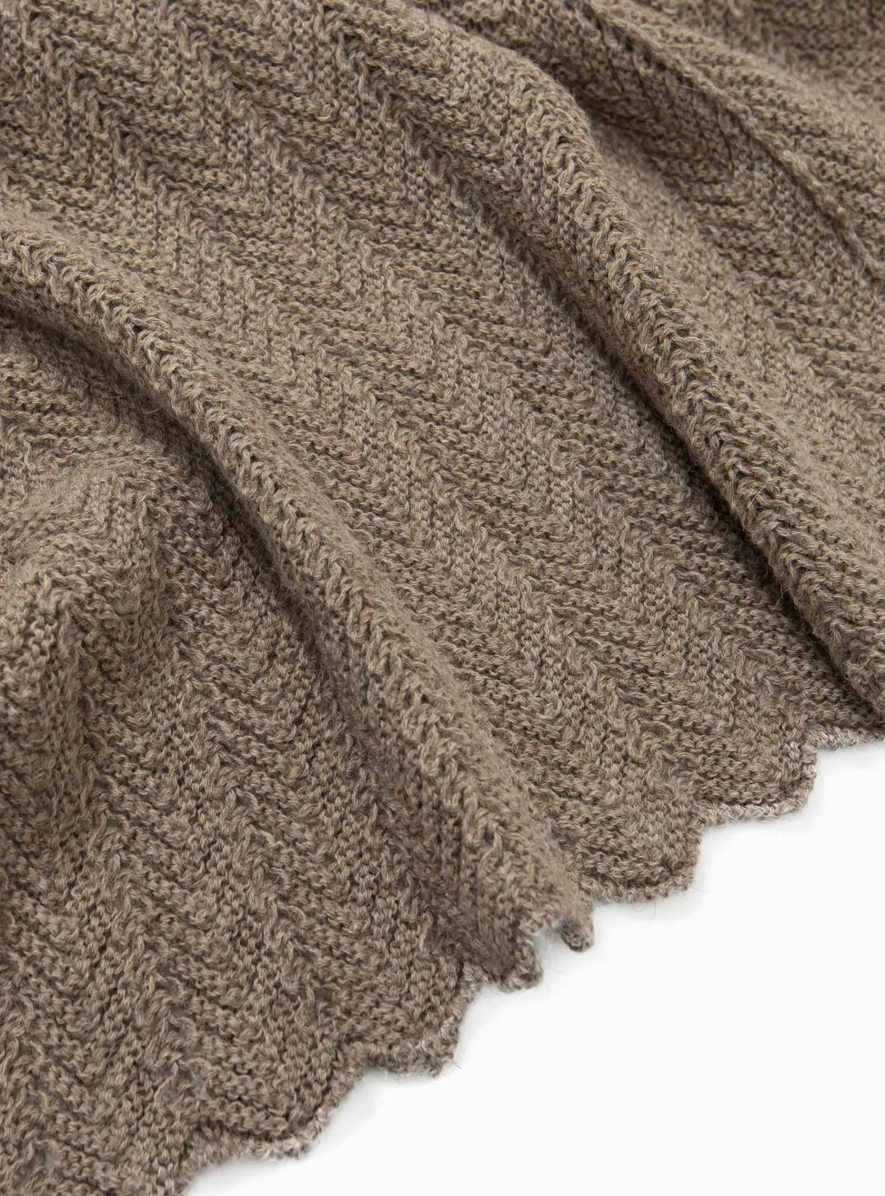 Hollie Classic Blanket Brown<Aiayu Clearance