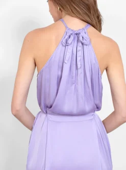 Holter Dress Lilac<Raquel Allegra Sale