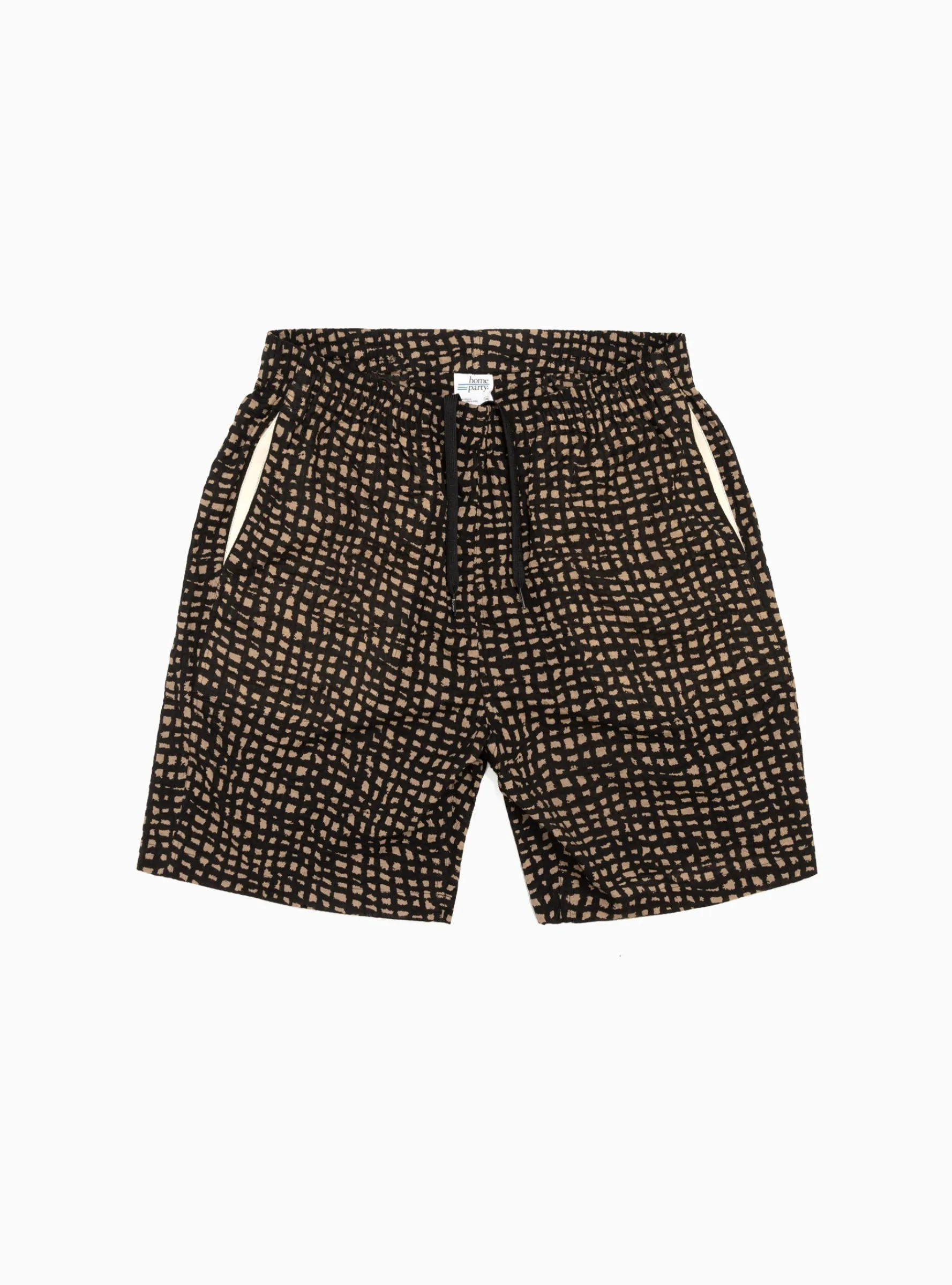 Shorts Black Check<Home Party Sale