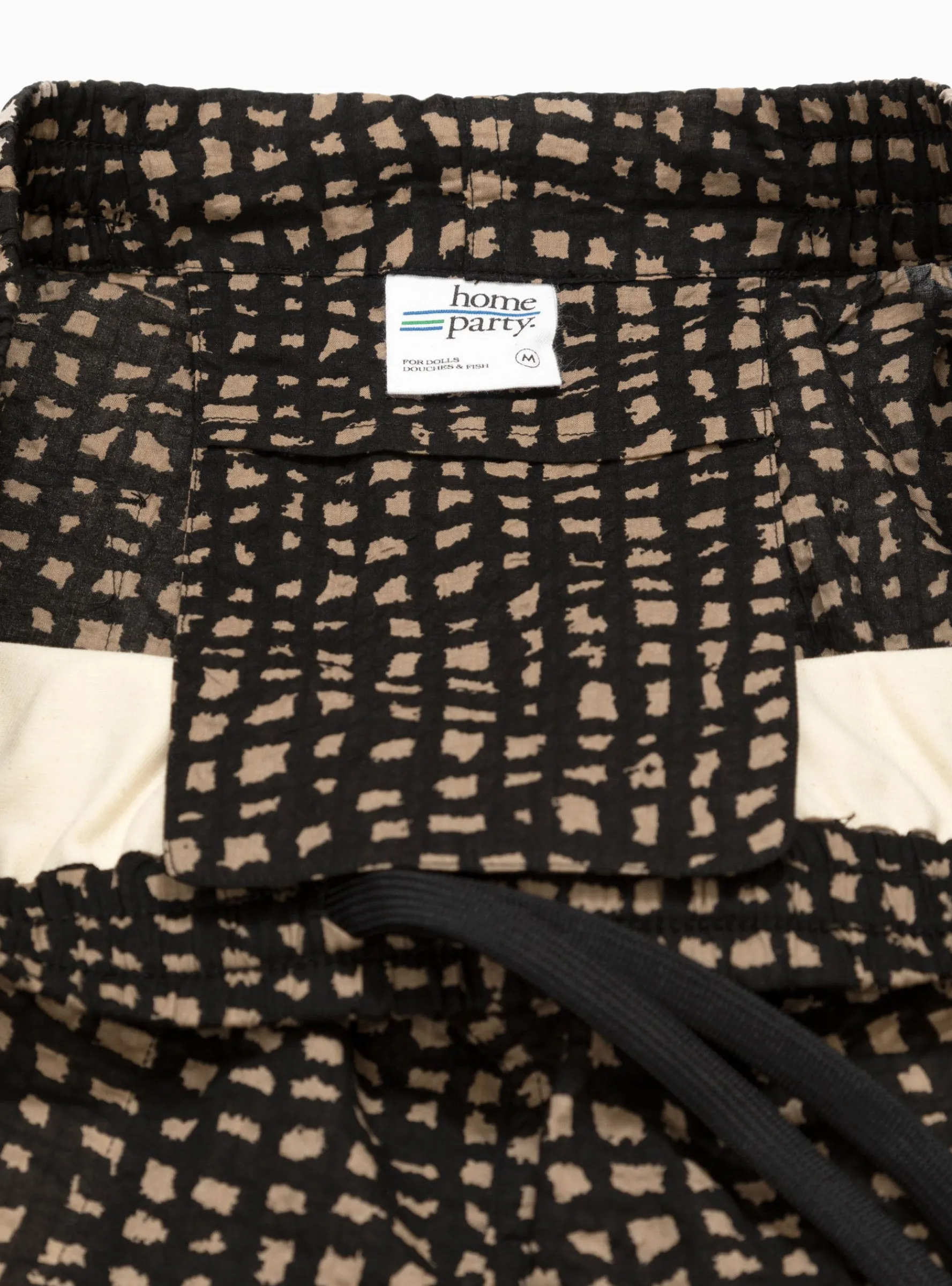 Shorts Black Check<Home Party Sale