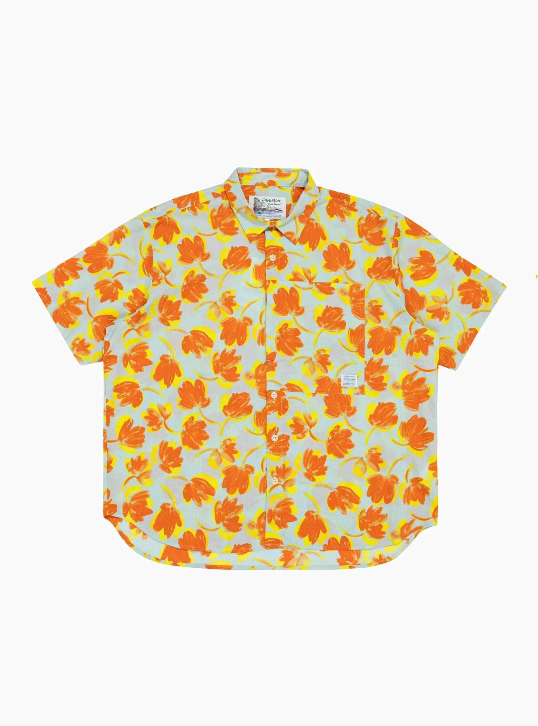 Short Sleeve Shirt Orange<Home Party New