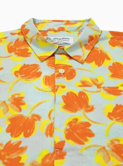 Short Sleeve Shirt Orange<Home Party New