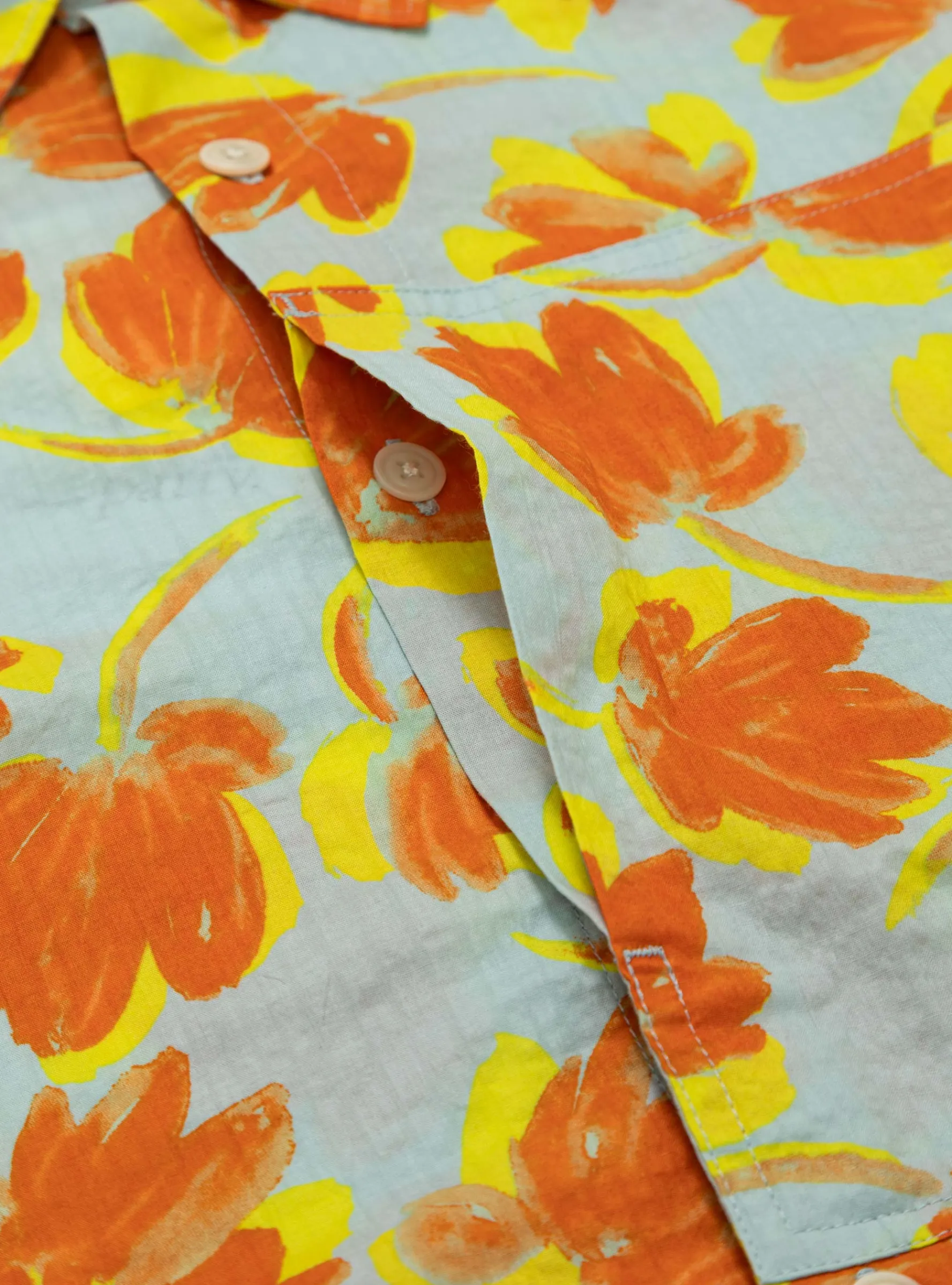 Short Sleeve Shirt Orange<Home Party New