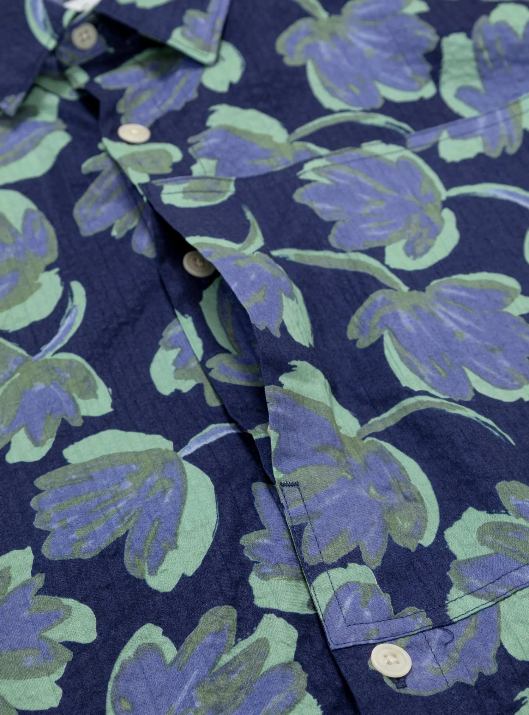 Short Sleeve Shirt Purple<Home Party Online