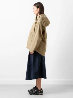 Hooded Jacket Sand Beige<nanamica Online