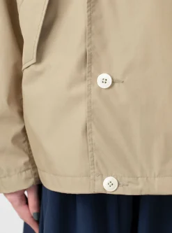 Hooded Jacket Sand Beige<nanamica Online