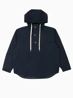 Hooded Smock Midnight<Garbstore Hot