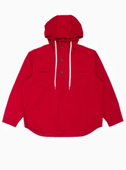 Hooded Smock Red<Garbstore Best