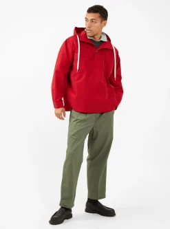 Hooded Smock Red<Garbstore Best