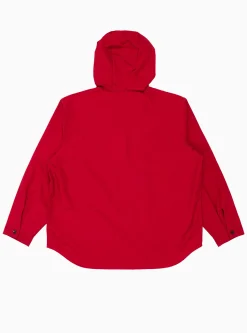 Hooded Smock Red<Garbstore Best
