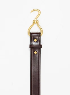Hoof Pick Belt Havana Brown & Brass<Tory Leather Outlet