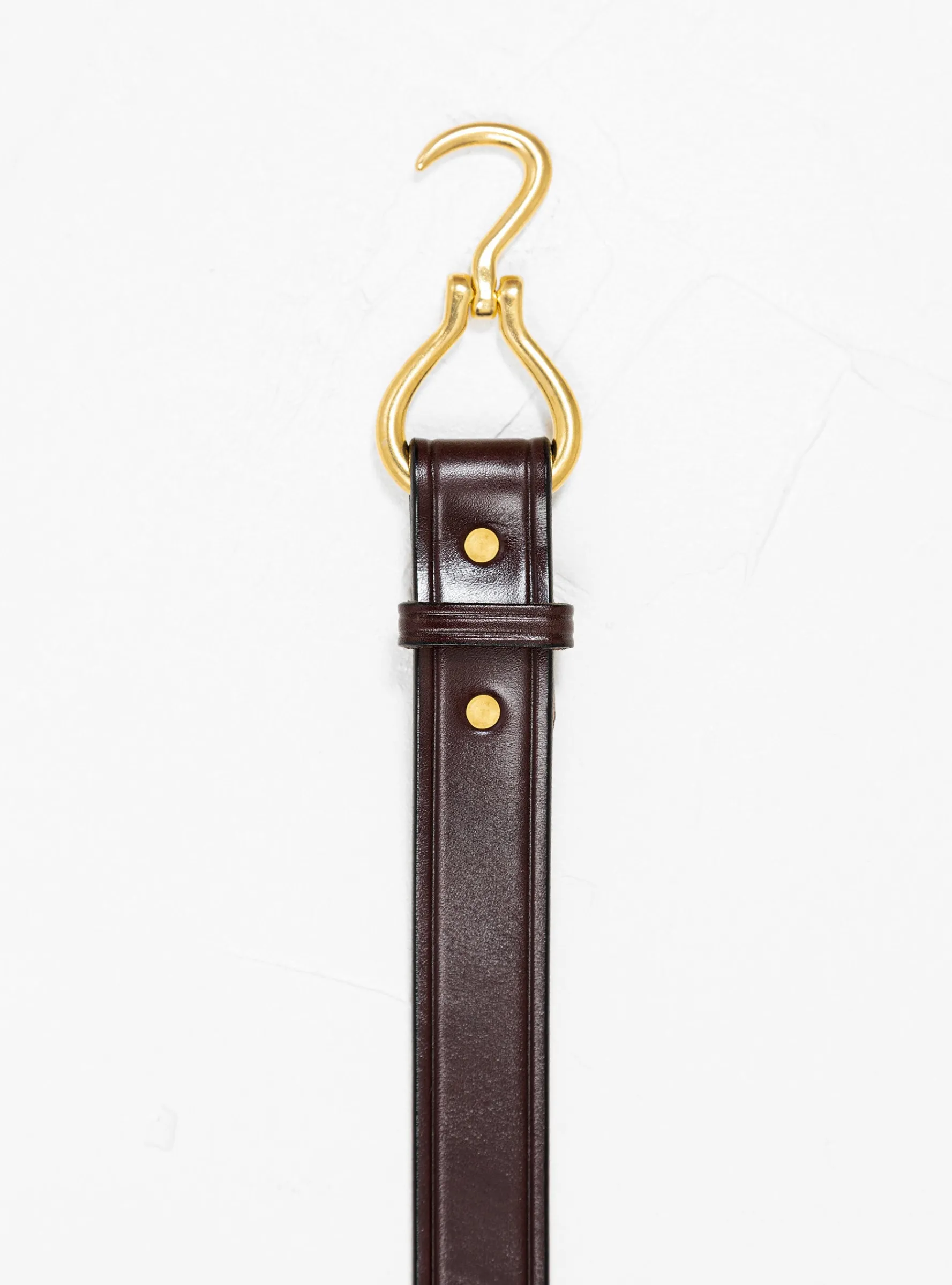Hoof Pick Belt Havana Brown & Brass<Tory Leather Outlet