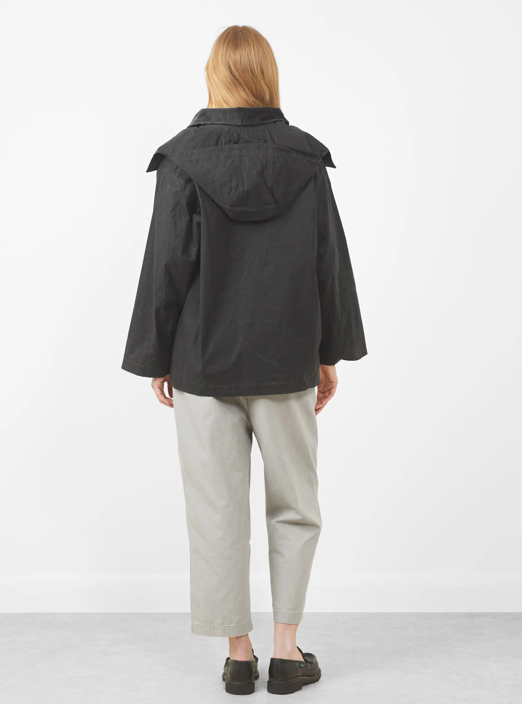 Hunting Short Coat Charcoal<7115 by Szeki New