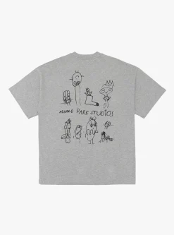 Imaginary Friends T-Shirt Grey<Arnold Park Studios Best