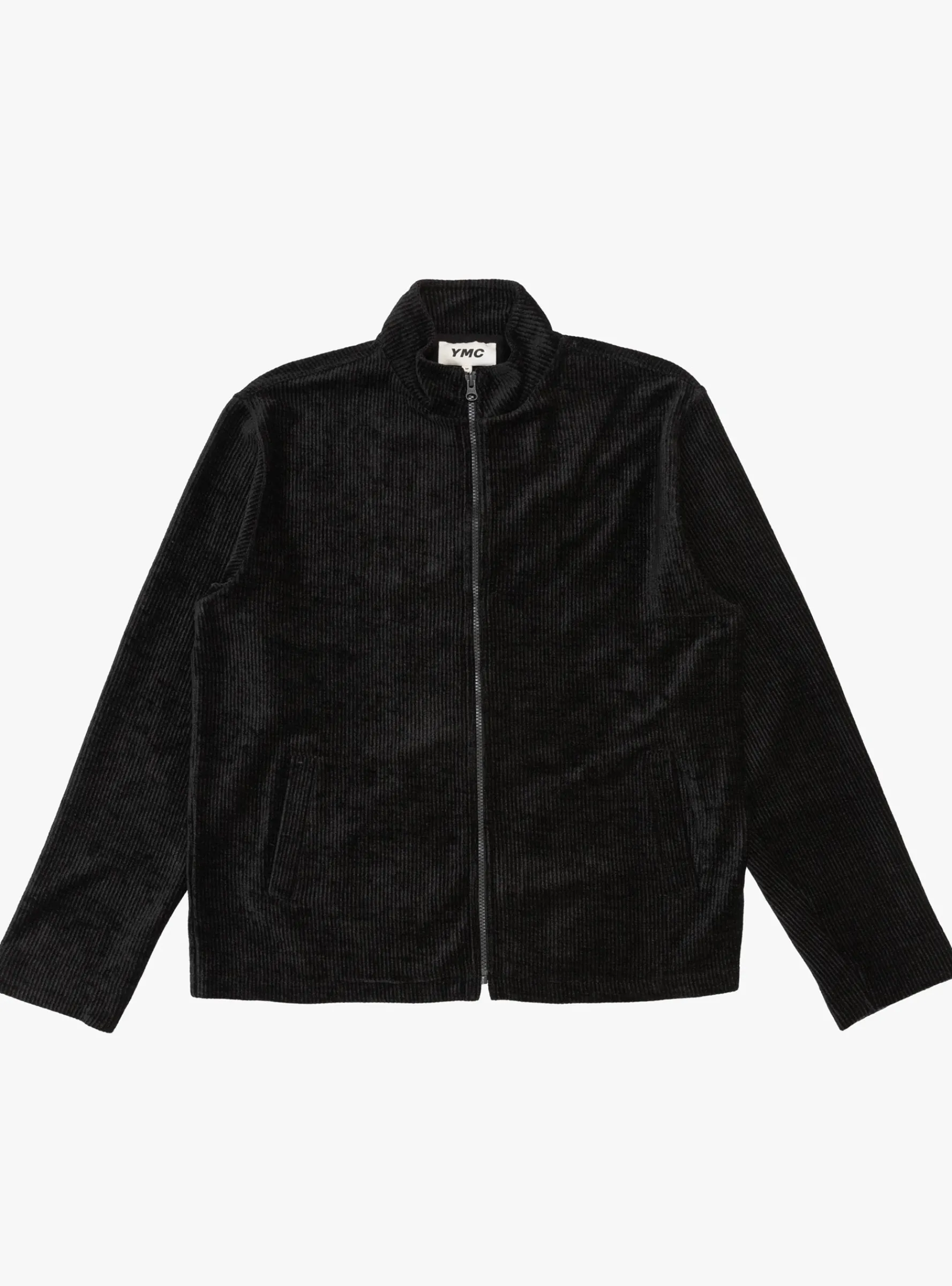 Interceptor Velour Cord Jacket Black<YMC Fashion