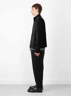 Interceptor Velour Cord Jacket Black<YMC Fashion