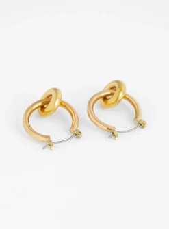 Isola Brass Earrings<Laura Lombardi Sale