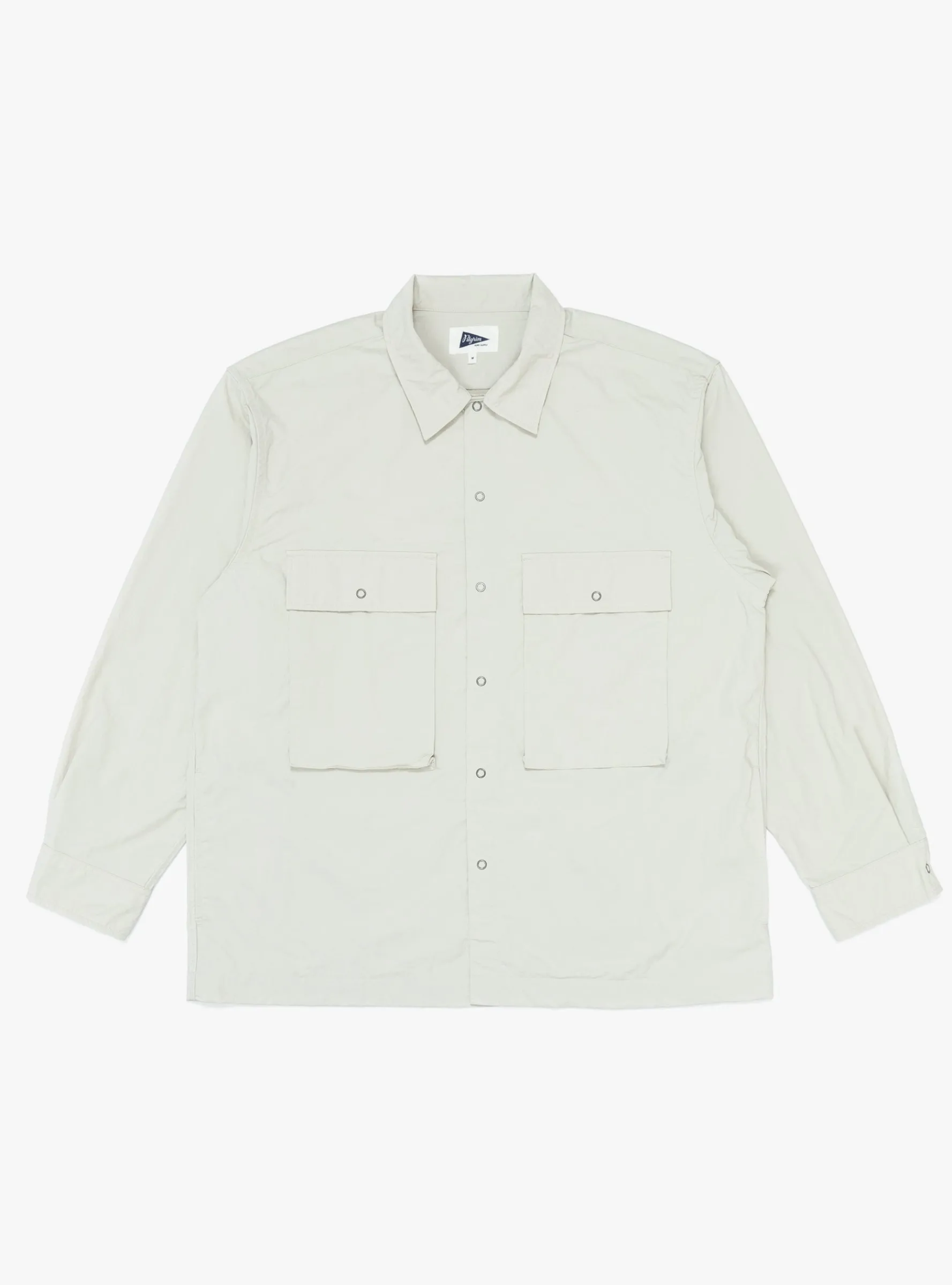 Ivan Longsleeve Shirt Ash<Pilgrim Surf + Supply Fashion
