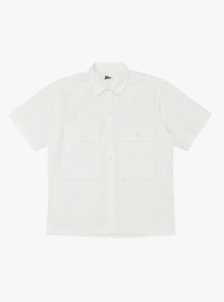 Ivan Short Sleeve Shirt White<Pilgrim Surf + Supply Hot