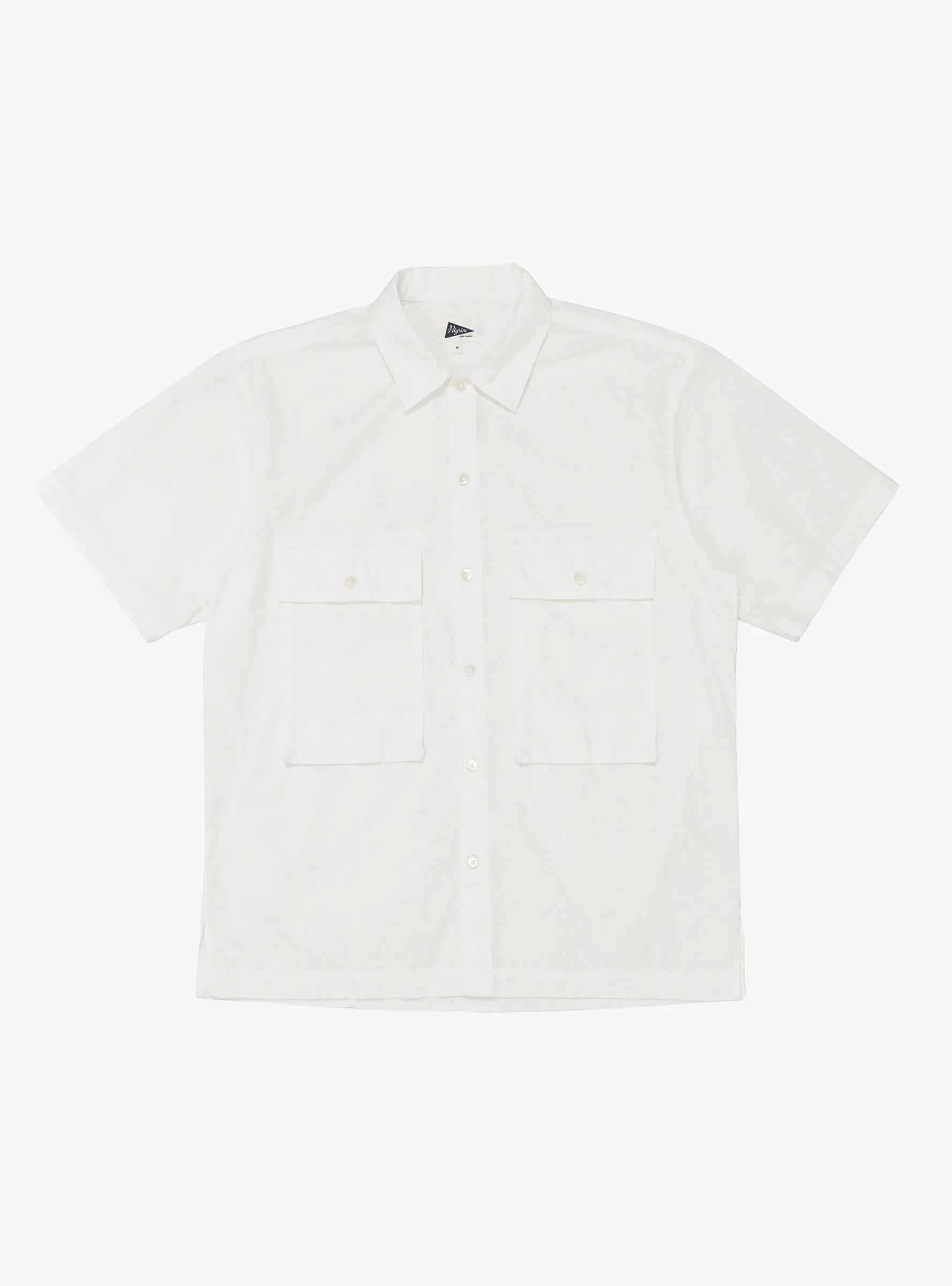 Ivan Short Sleeve Shirt White<Pilgrim Surf + Supply Hot
