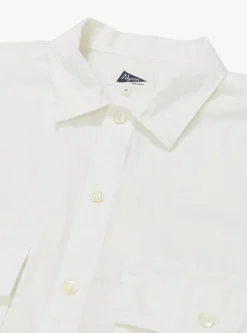 Ivan Short Sleeve Shirt White<Pilgrim Surf + Supply Hot