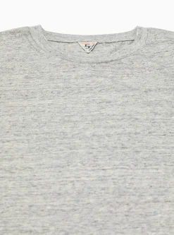 James T-shirt Grey Melange<Fil Melange Sale