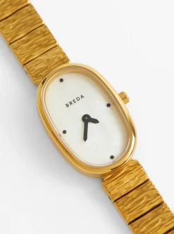 Jane Revival Watch Gold and Champagne<BREDA Outlet