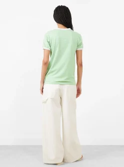 20 Jersey Ringer T-Shirt Kountry Club Mint<Kapital Fashion