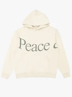 Jumbo Wordmark Hoodie Bone<Museum of Peace and Quiet New