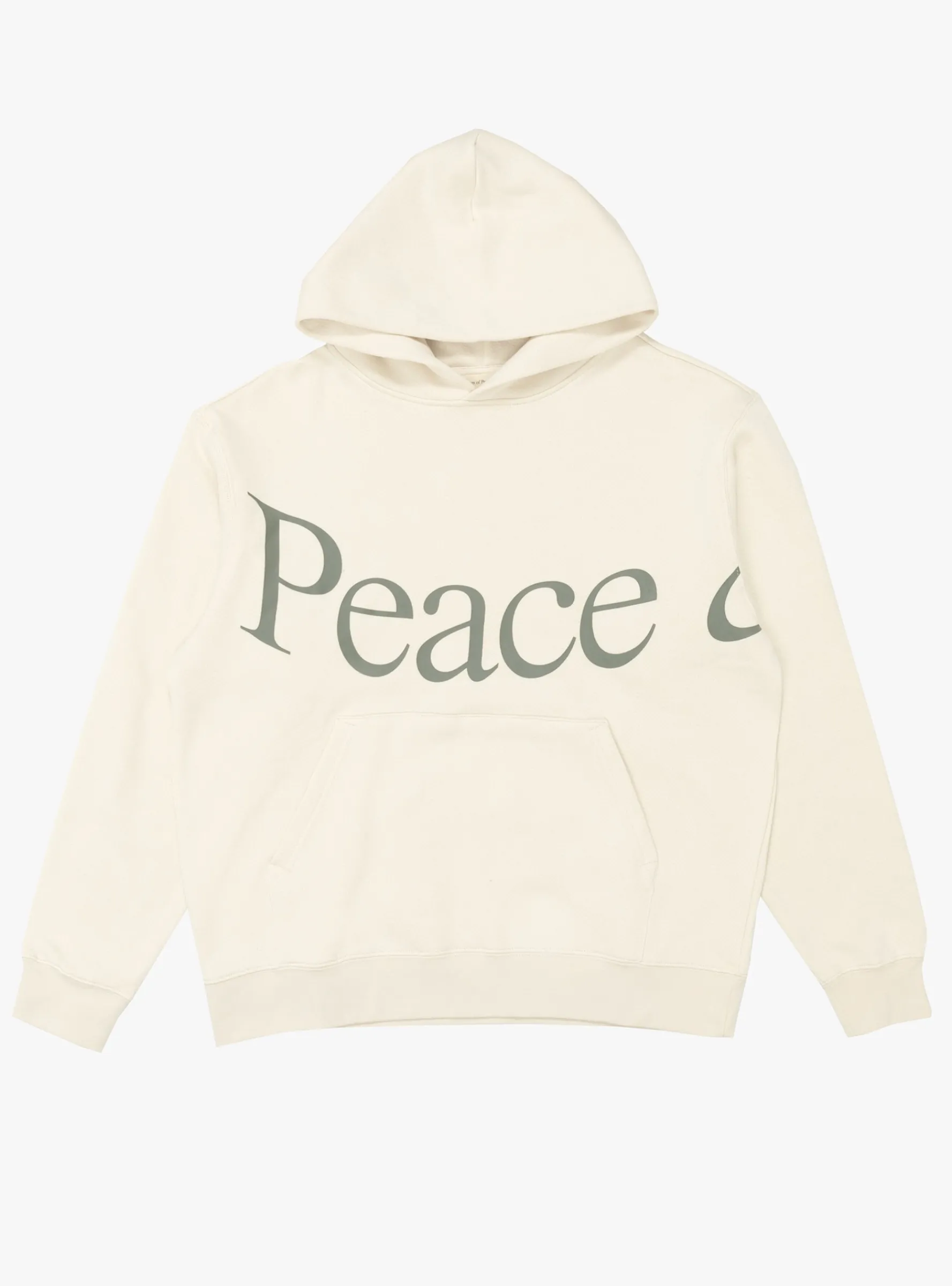 Jumbo Wordmark Hoodie Bone<Museum of Peace and Quiet New