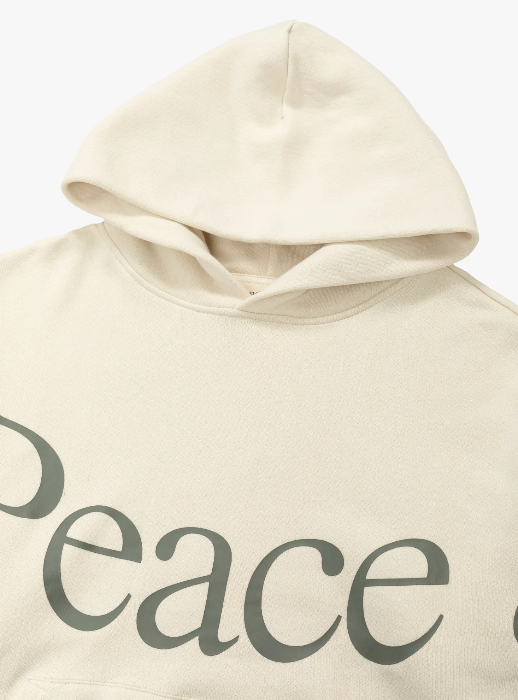 Jumbo Wordmark Hoodie Bone<Museum of Peace and Quiet New