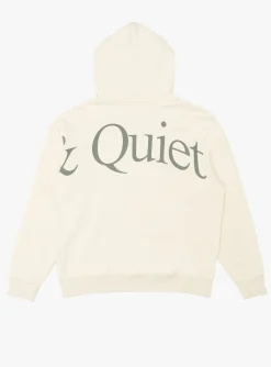 Jumbo Wordmark Hoodie Bone<Museum of Peace and Quiet New