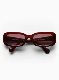 Junior Jr Sunglasses Bourgogne Red<Sun Buddies Fashion