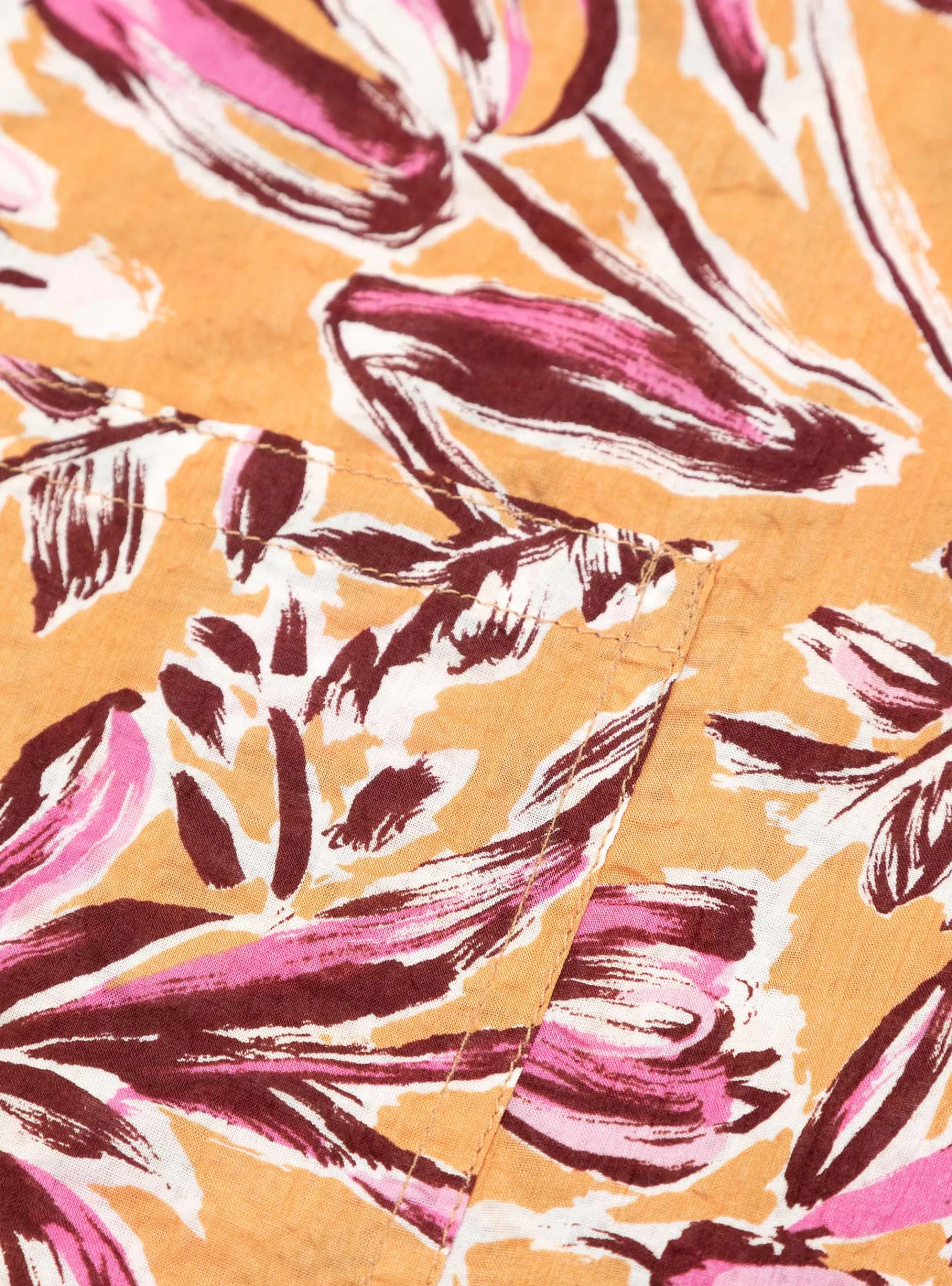 Kabana Shirt Orange Floral<Garbstore Clearance