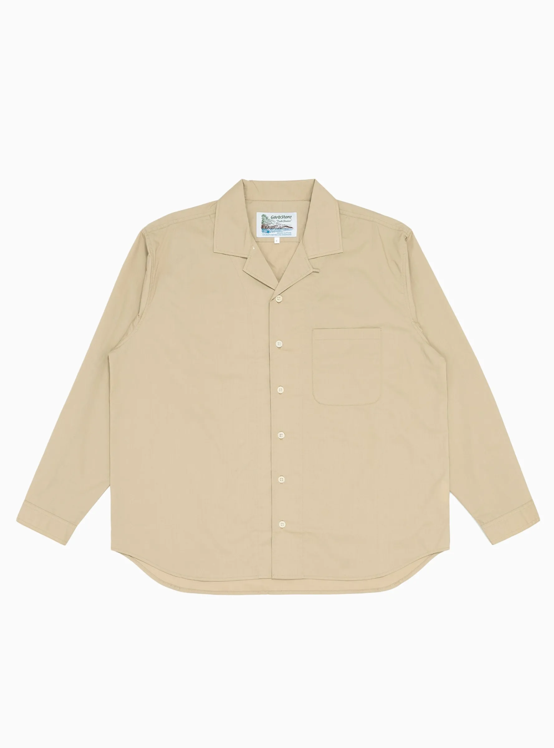 Kabana Shirt Tan<Garbstore Hot