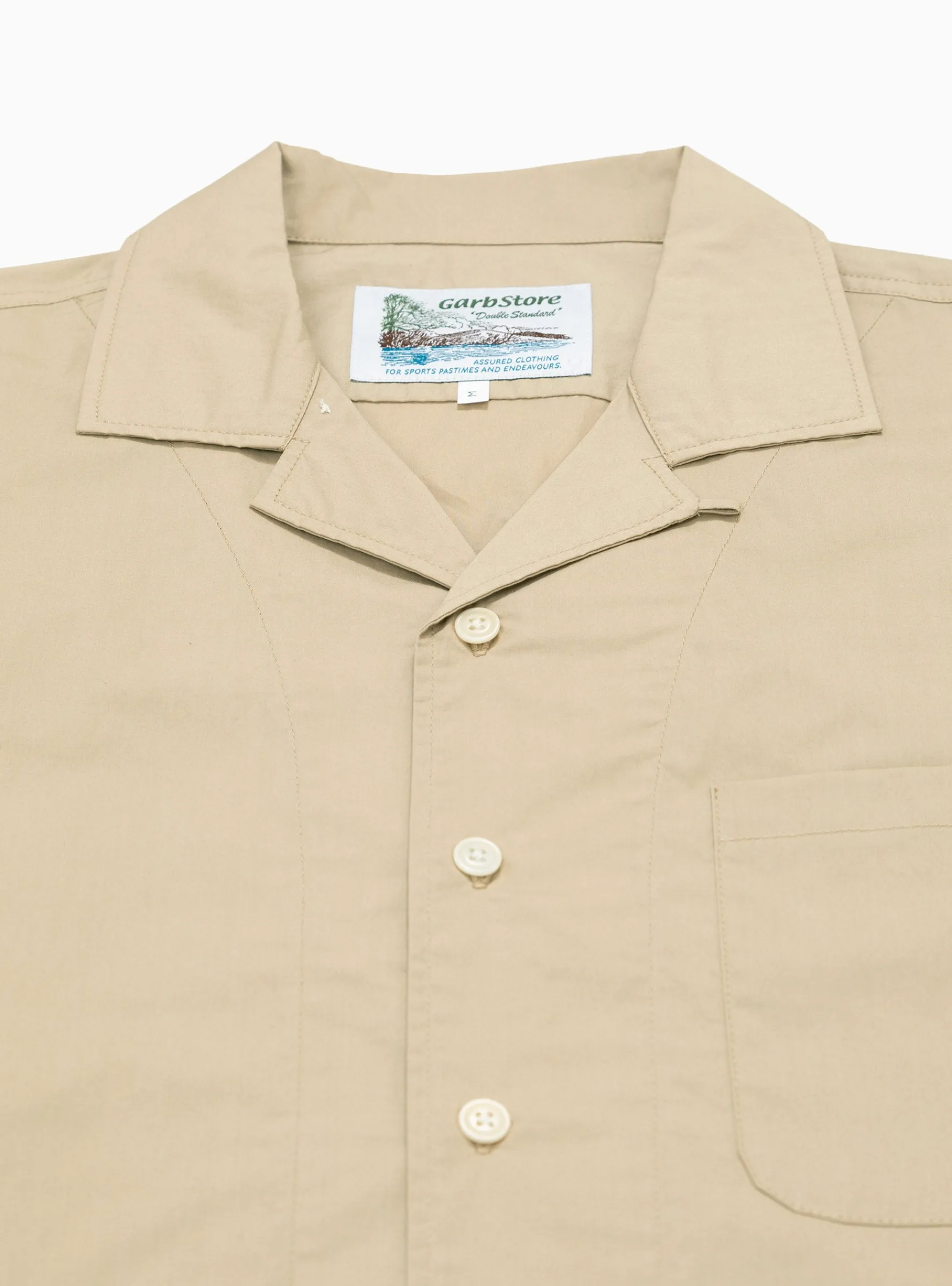 Kabana Shirt Tan<Garbstore Hot
