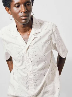 Kabana Shirt White Floral<Garbstore Clearance