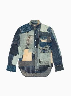 Kountry Sashiko Western Shirt<Kapital New